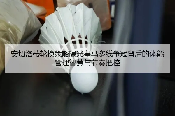 安切洛蒂轮换策略曝光皇马多线争冠背后的体能管理智慧与节奏把控